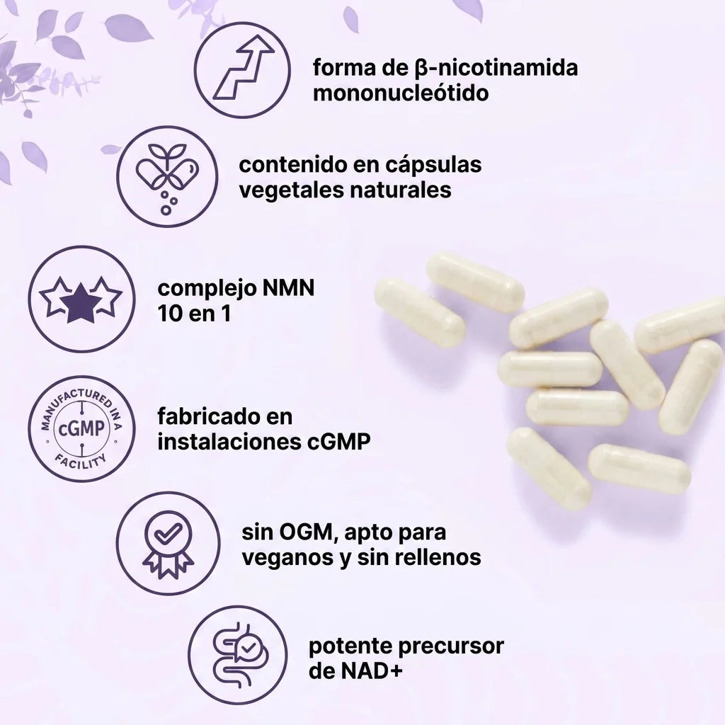 Complejo NMN 10-en-1 Anti-Edad RENOVA LABS™